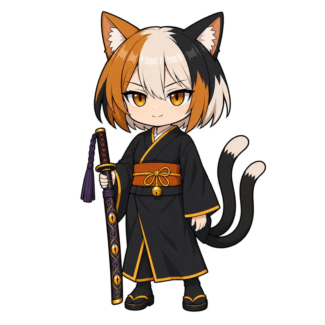 妖刀・村正を携えた猫又